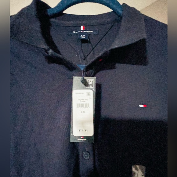 New With Tags Tommy Hilfiger Navy Dress Size Large ( L ) - Picture 2 of 2
